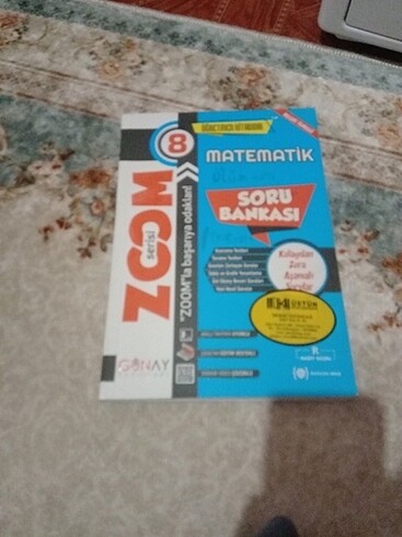 Günay Yayınları zoom serisi 8. sınıf matematik soru bankası