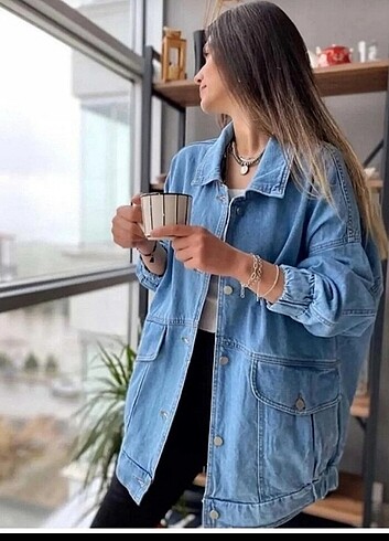 Oversize kot ceket