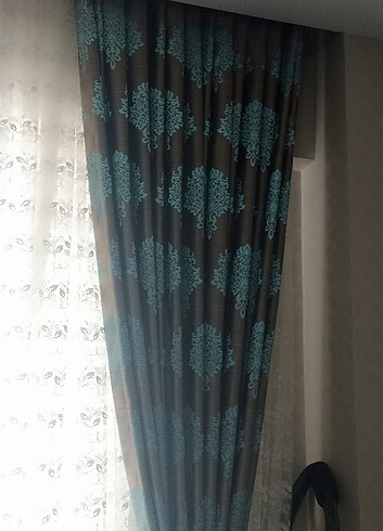 Diğer Tertemiz bir çift fon perde