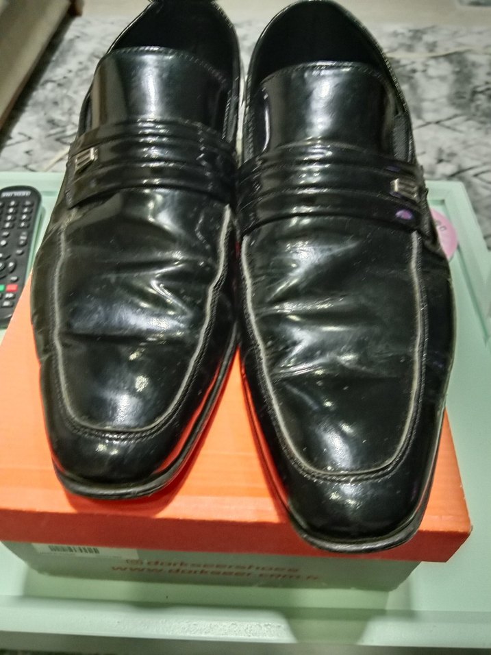 Erkek Siyah Klasik Rugan Ayakkabı - Görsel 2