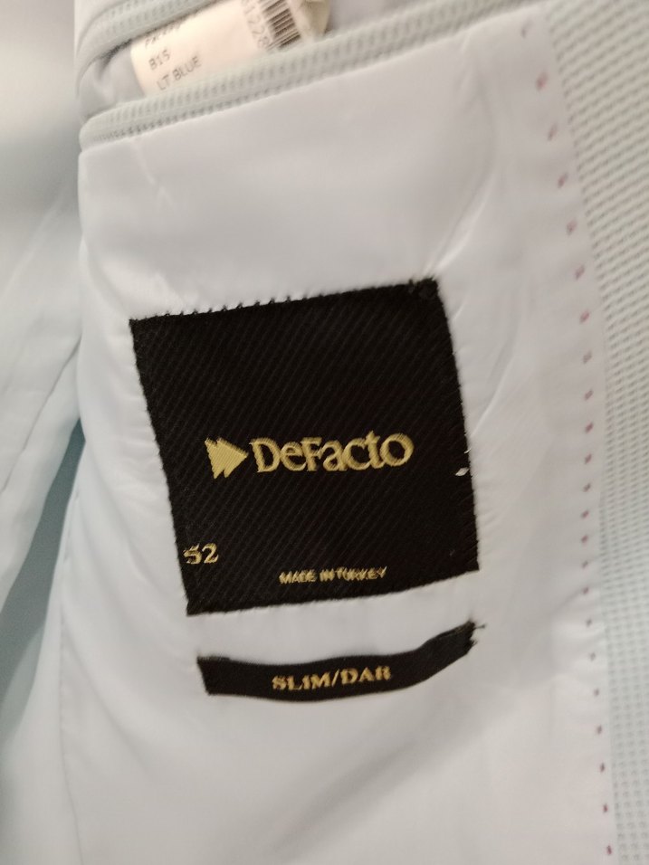 Erkek Bebek Mavisi Modern Klasik Ceket - Görsel 3