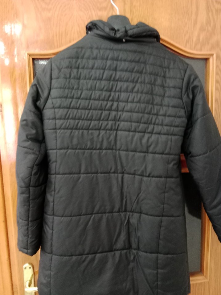 Siyah Kadın Kışlık Mont - Görsel 3