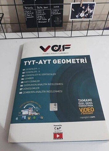 Tyt ayt geometri vaf yayınları 