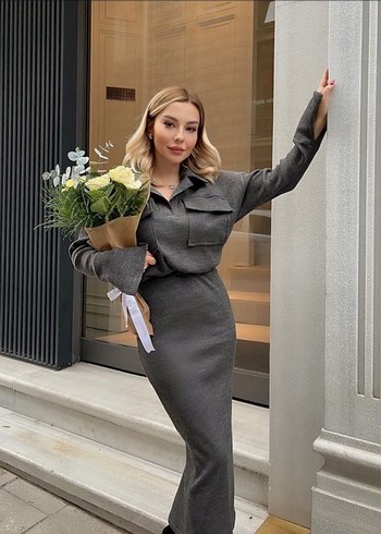 Labarin triko elbise - Görsel 2