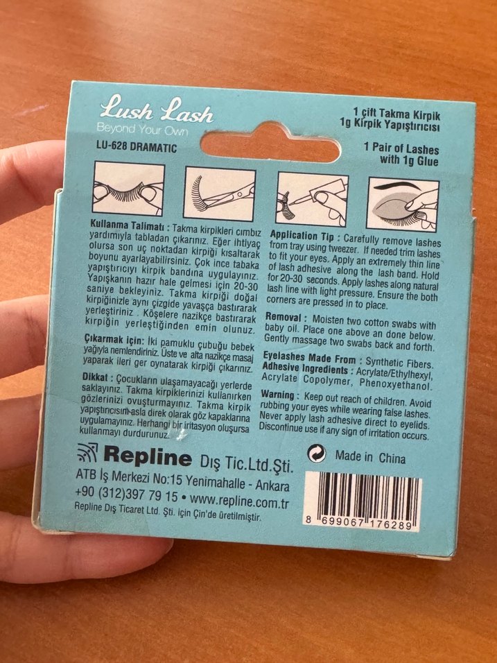 Lush Lash 3D İpek Takma Kirpik - Görsel 3