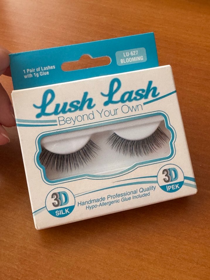 Lush Lash 3D İpek Kirpik ve Hipoalerjenik Tutkal - Görsel 2