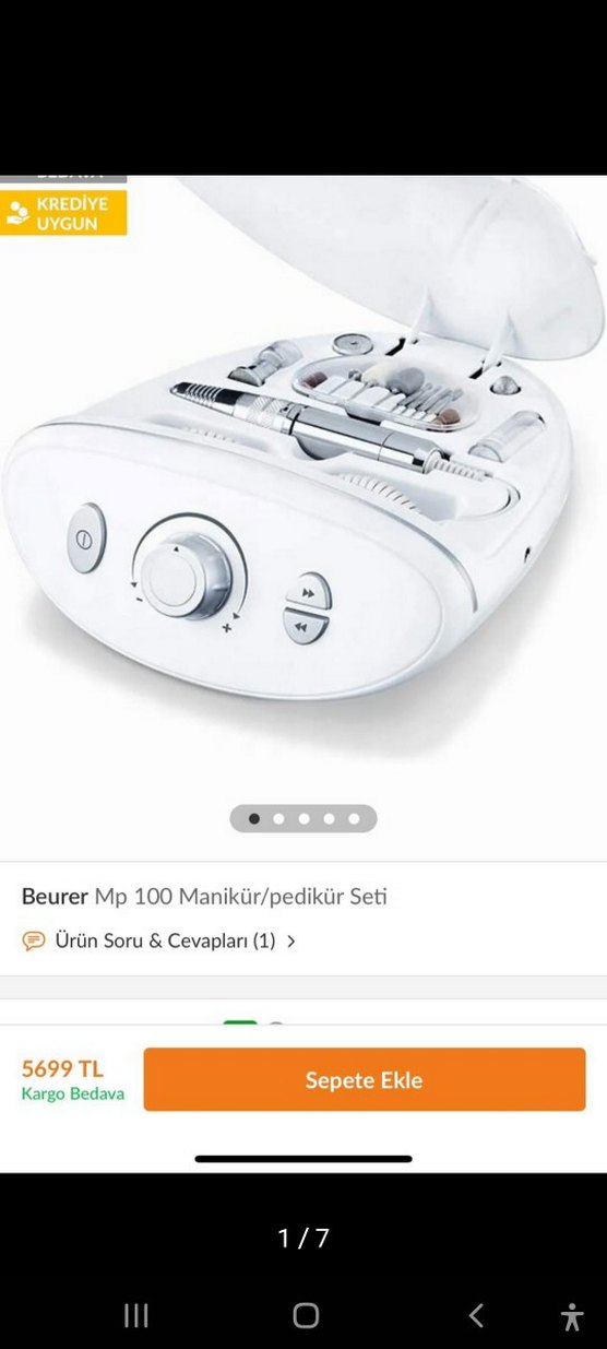 beurer 100 manikur pedikur cihazi - Görsel 2