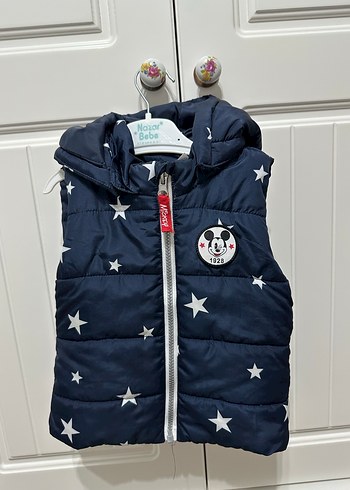 Mickey Baskılı Mavi Kız Çocuk Şişme Yelek - Görsel 2