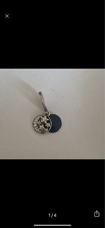 pandora vintage gökyüzü sallantılı charm