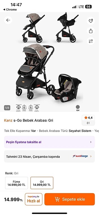 Bebek arabası