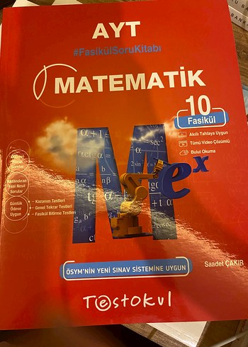 Saade AYT Matematik 10 Fasikül Soru Kitabı