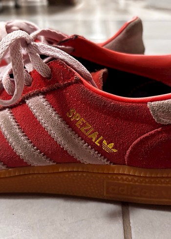 spezial Kırmızı Süet Kadın Spor Ayakkabı