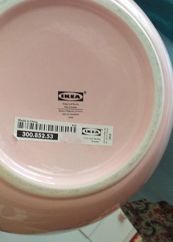 Büyük Boy Pembe ve Altın Desenli Vazo - Görsel 4