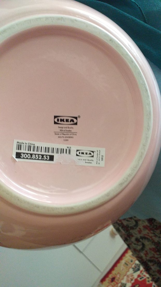 Büyük Boy Pembe ve Altın Desenli Vazo - Görsel 4