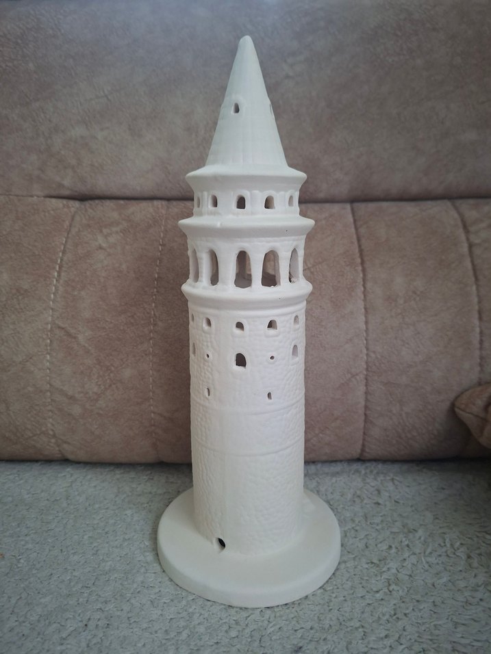 Seramik Galata Kulesi Boyama Seti - Görsel 2