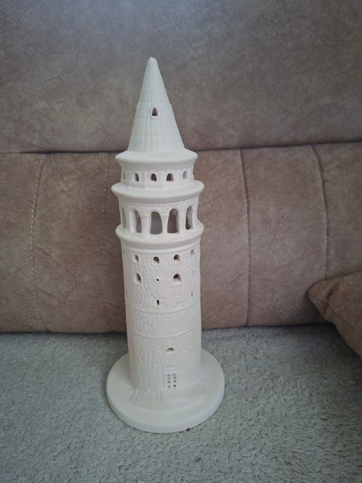Seramik Galata Kulesi Boyama Seti - Görsel 4