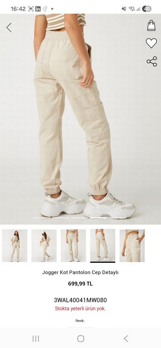 Koton Jogger Pantolon - Görsel 3