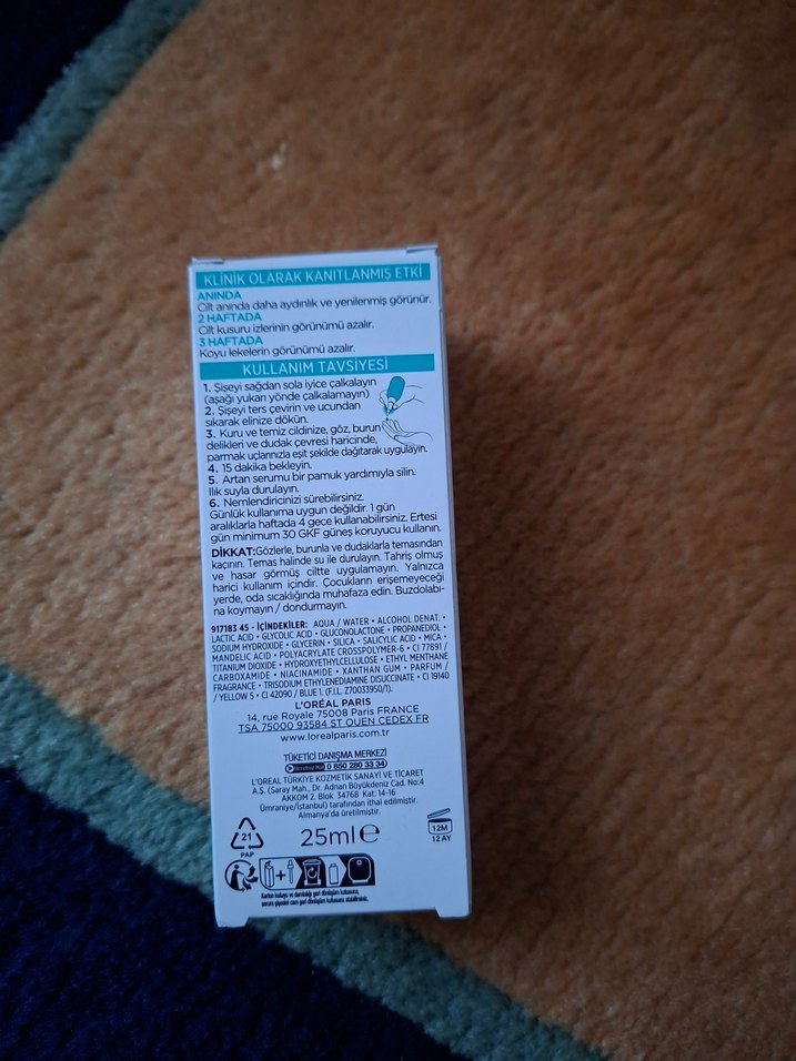 L'Oréal Paris Bright Reveal Yenileyici Peeling Serumu - Görsel 3