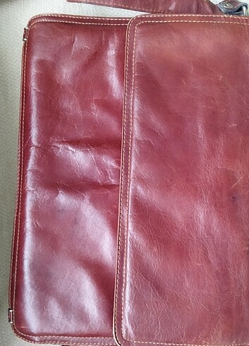 Vintage evrak çantası  - Görsel 6