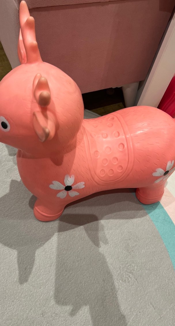 Pembe Geyik Figürlü Oyuncak - Görsel 2