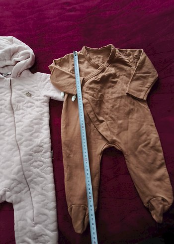 Kız Bebek Kapüşonlu  Tulum - Görsel 5