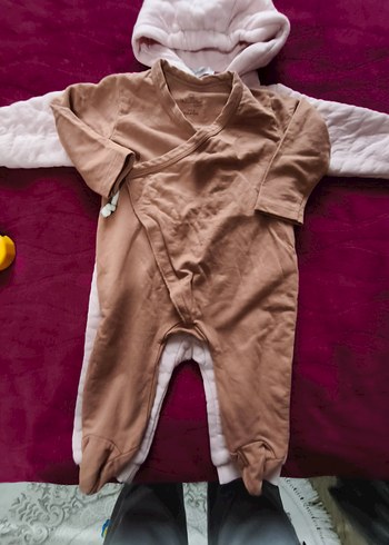 Kız Bebek Kapüşonlu  Tulum - Görsel 7