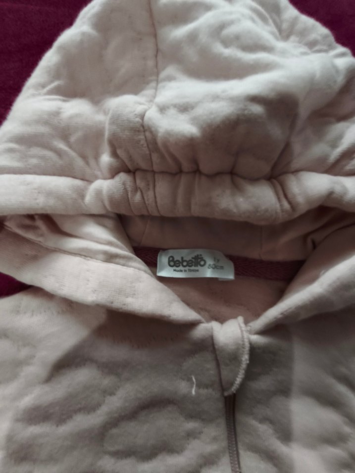 Kız Bebek Kapüşonlu  Tulum - Görsel 3