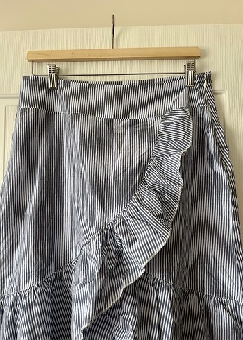 Volanlı Midi Etek - Görsel 2