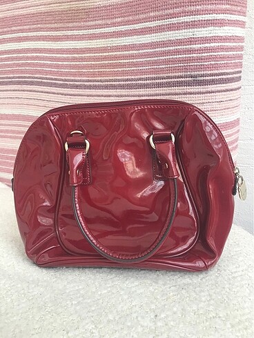 Anne Klein Anne clein red cherry çanta
