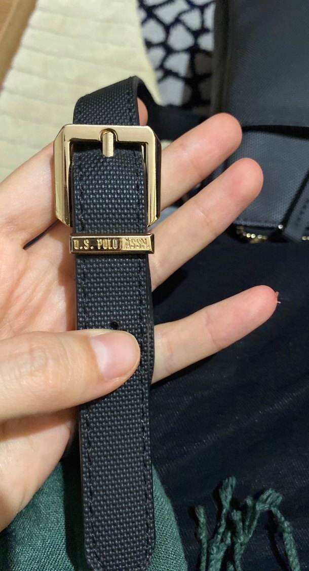 Siyah Deri Kadın Omuz Çantası - Görsel 2