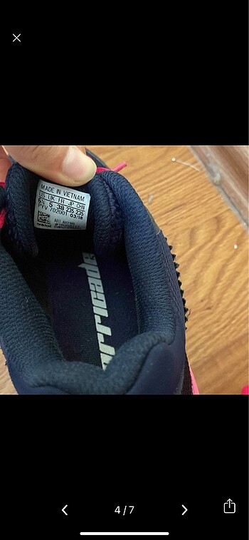 38 Beden lacivert Renk Adidas ayakkabı barricade