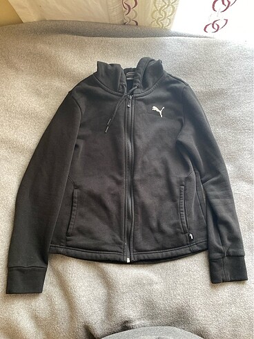Puma kapşonlu hırka eşofman üstü