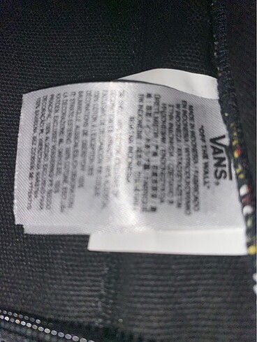 Vans küçük kanvas çanta omuz çantası - Görsel 7