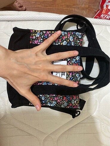 Vans küçük kanvas çanta omuz çantası - Görsel 10