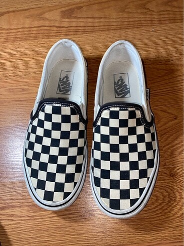 Vans damalı ayakkabı