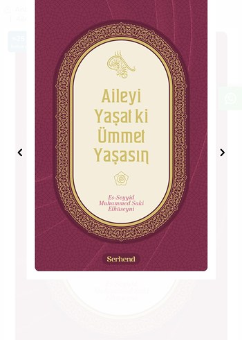Aileyi Yaşat ki Ümmet Yaşasın - Es-Seyyid Elhüseyni