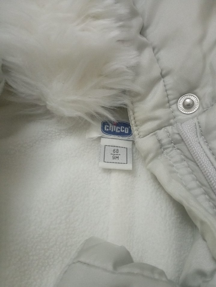 Gri Kürklü Bebek kışlık Tulum - Görsel 4