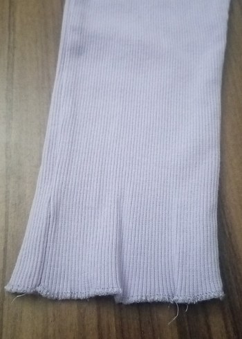 lila rengi Kız Tayt Pantolon Rahat Kesim - Görsel 2