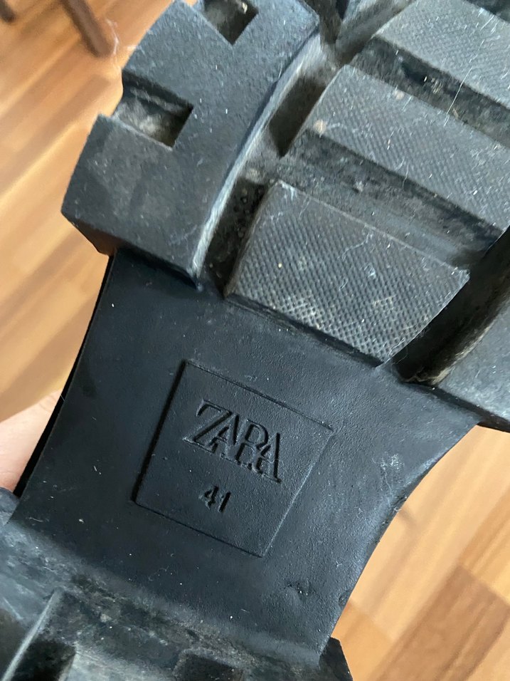 Siyah erkek Topuklu Goth Oxford Ayakkabı - Görsel 3