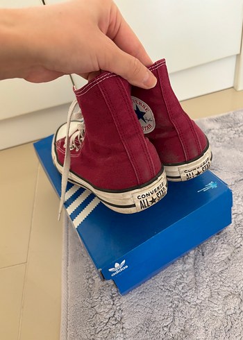 39,5 Beden bordo Renk Bordo Unisex Converse