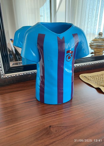 Porselen Trabzonspor forma modeli vazo