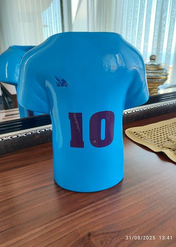 Trabzonspor Porselen Trabzonspor forma modeli vazo