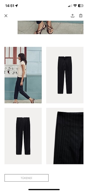 Zara Zara pantolon