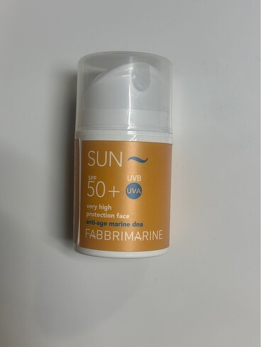 Sun fabbrimarine güneş kremi