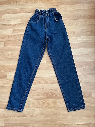 Beli Lastikli Mom Jean