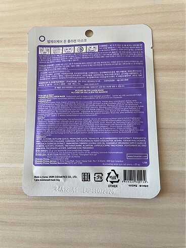 Diğer Mjcare Collagen Maske