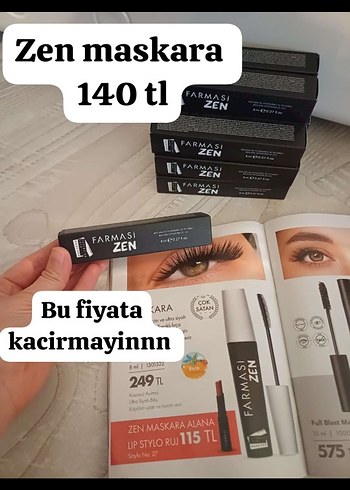 Farmasi Zen Siyah Maskara