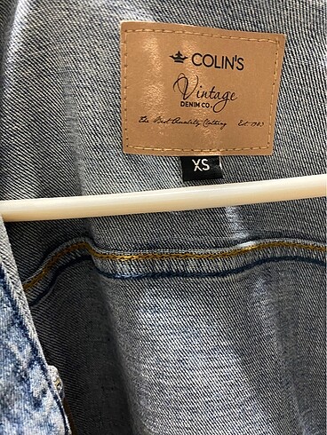 Colin's Colins kot ceket hiç giymedim
