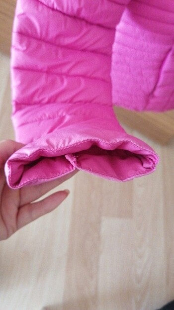 10 Yaş Beden pembe Renk Guess mont pembe renk