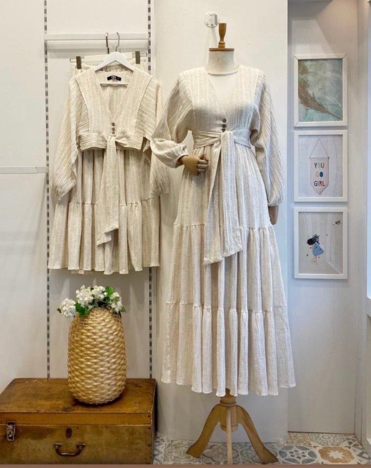 Balon Kol Etekli Kirinkıl Takım - Görsel 2